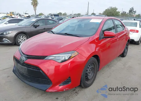 2018 Toyota Corolla Le z USA, uszkodzony, nr VIN 2T1BURHE0JC070543